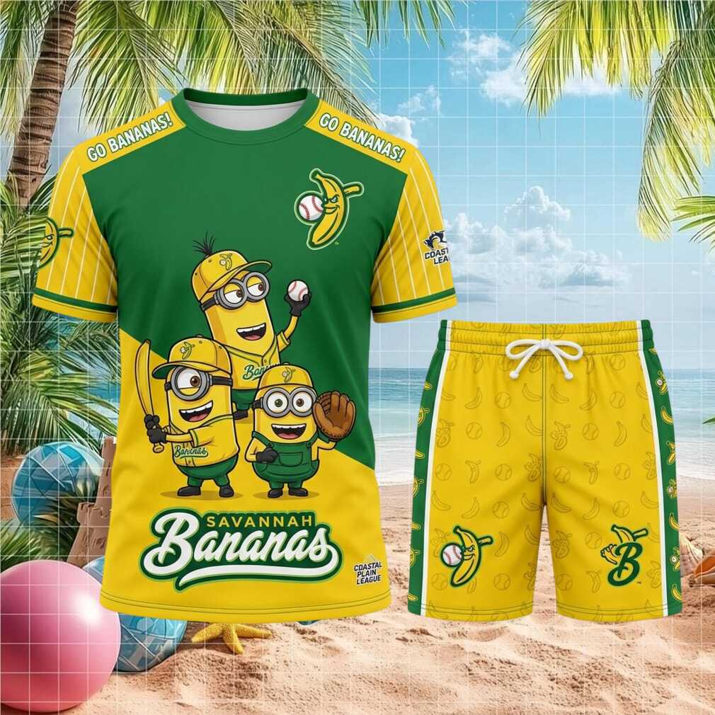 Savannah Bananas Minions Baseball Shirt
