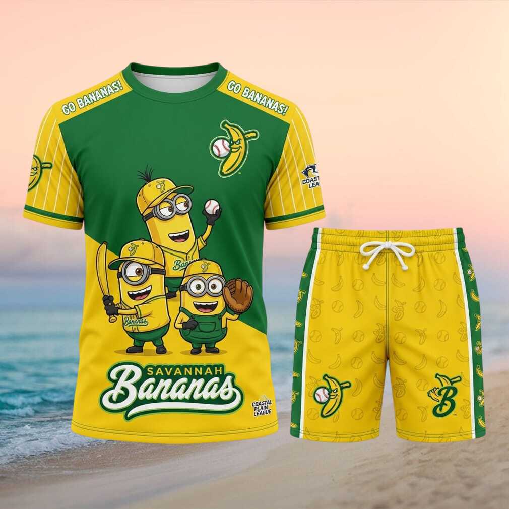 Savannah Bananas Minions Baseball Shirt