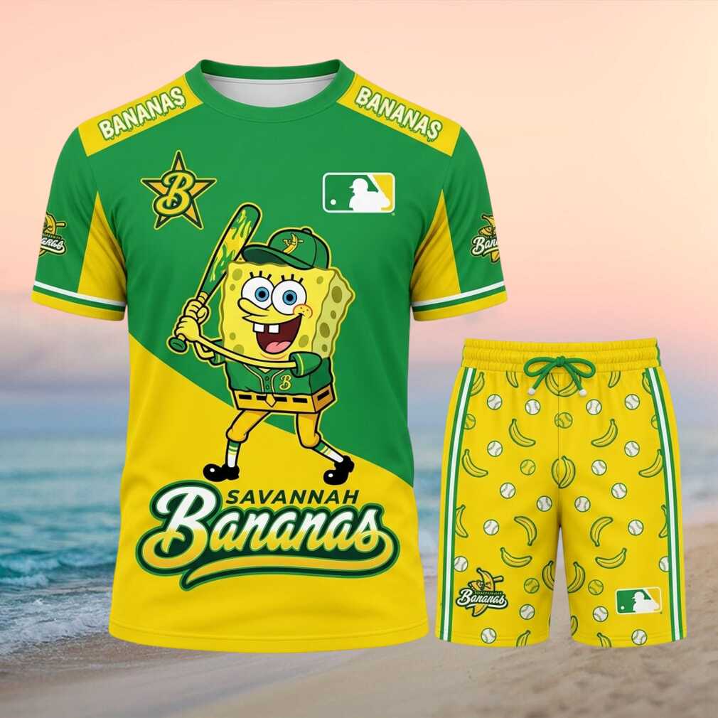 Savannah Bananas Spongebob Baseball Uniform