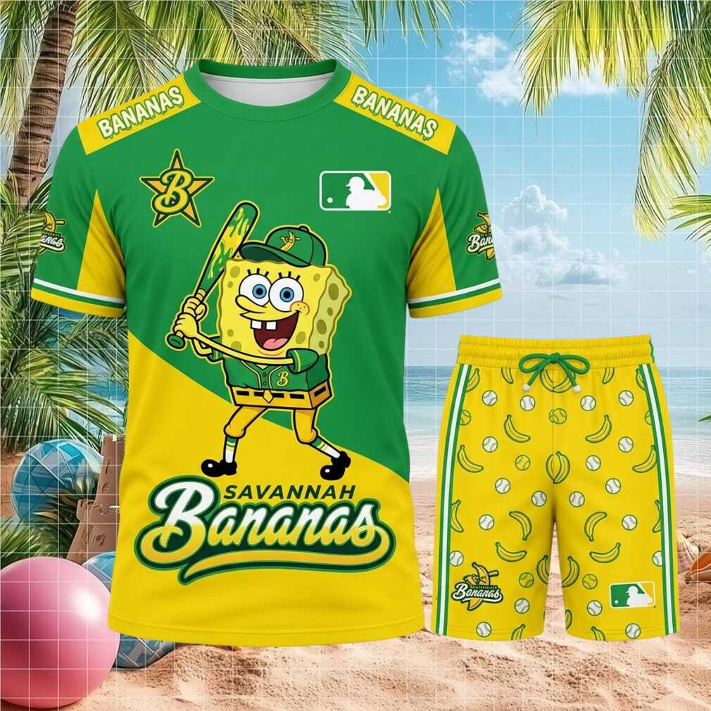 Savannah Bananas Spongebob Baseball Uniform