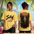 Saw Horror Movie Spiral Trap Iconic Cult Classic Series Collectible Fan Apparel Shirt