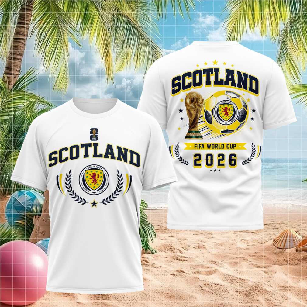 Scotland FIFA World Cup 2026 Soccer Tournament Official Team Sports Shirt - Limotees LLC