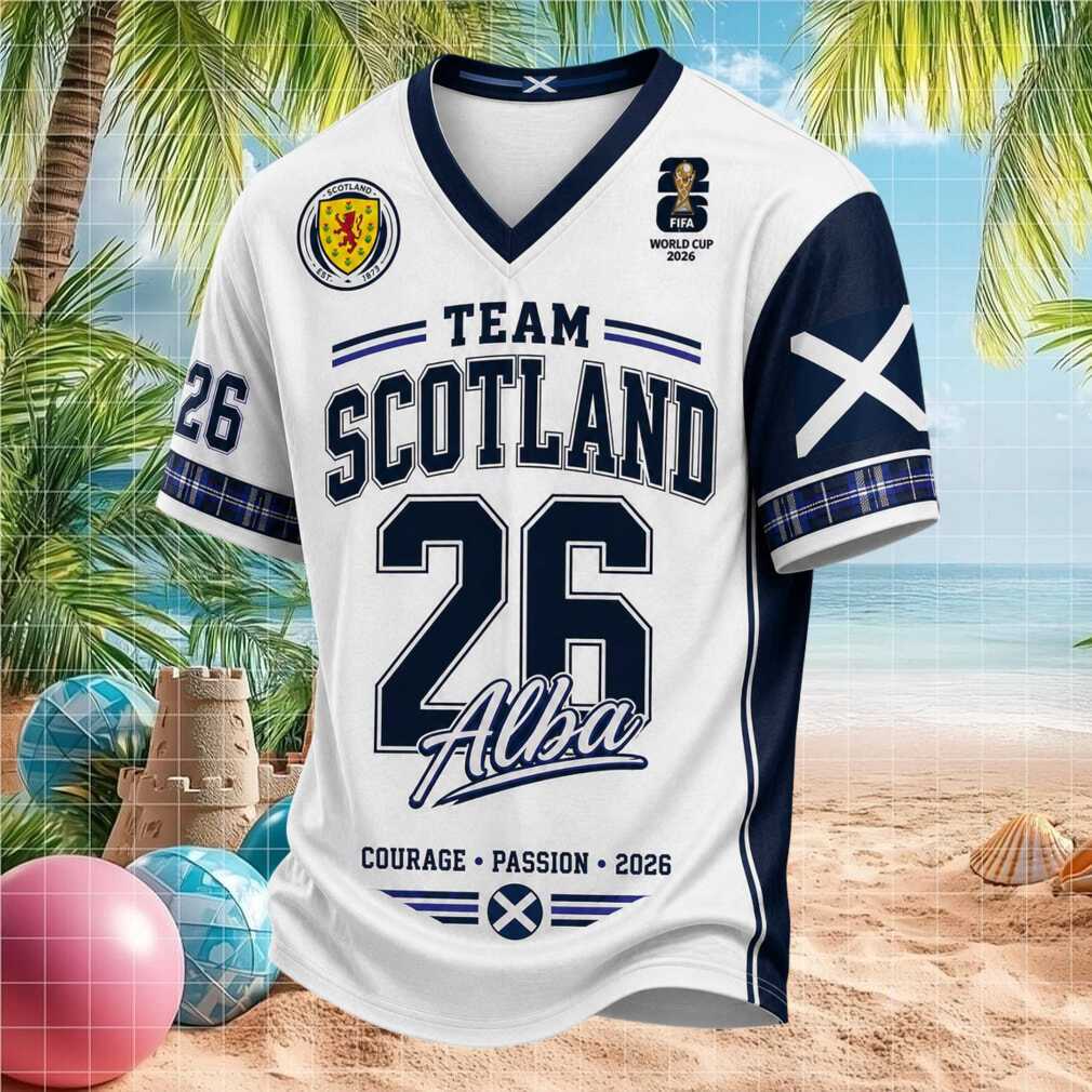 Scotland Soccer Fan Shirt 2026 World Cup Sports Shirt