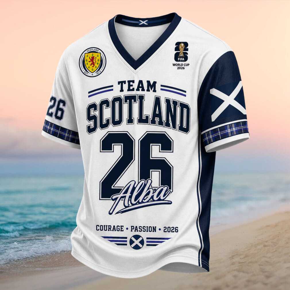 Scotland Soccer Fan Shirt 2026 World Cup Sports Shirt