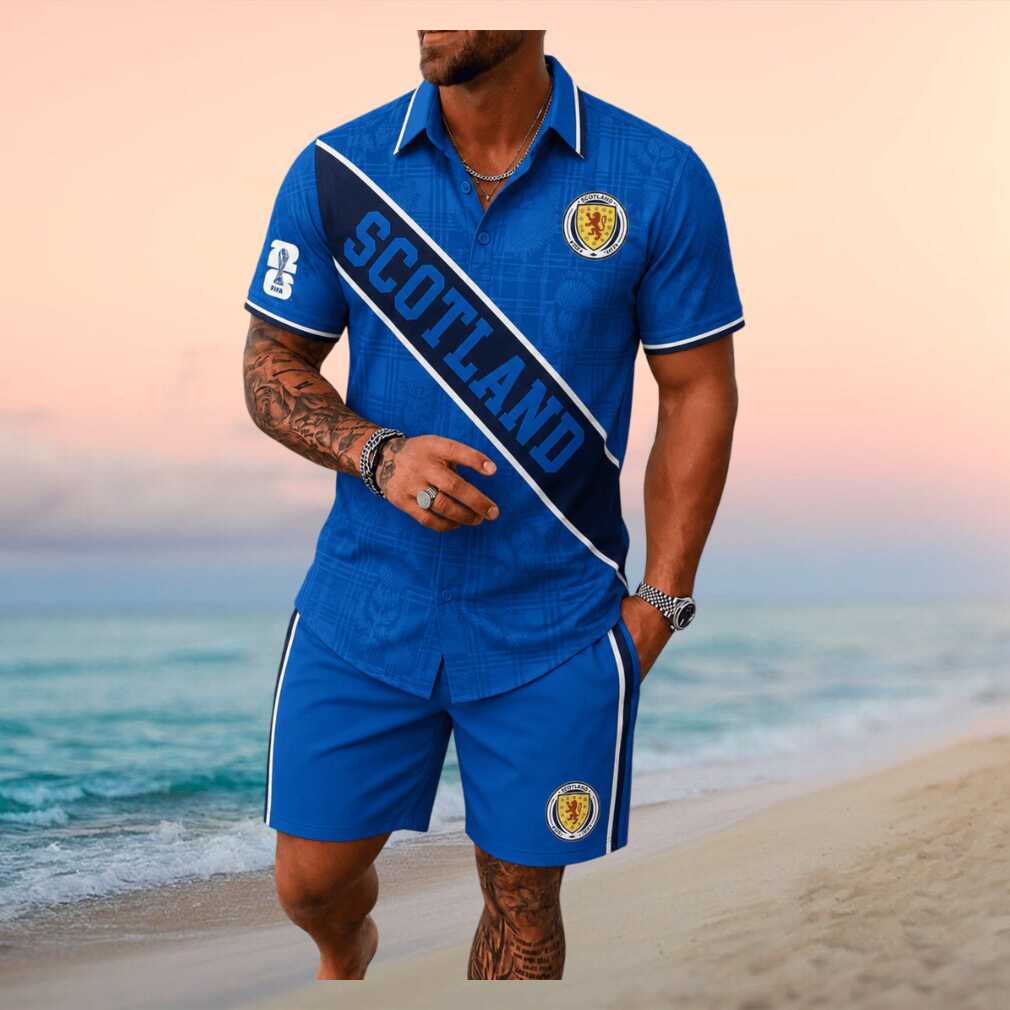 Scotland Soccer World Cup 2026 Short Sleeve Shirt - Limotees LLC