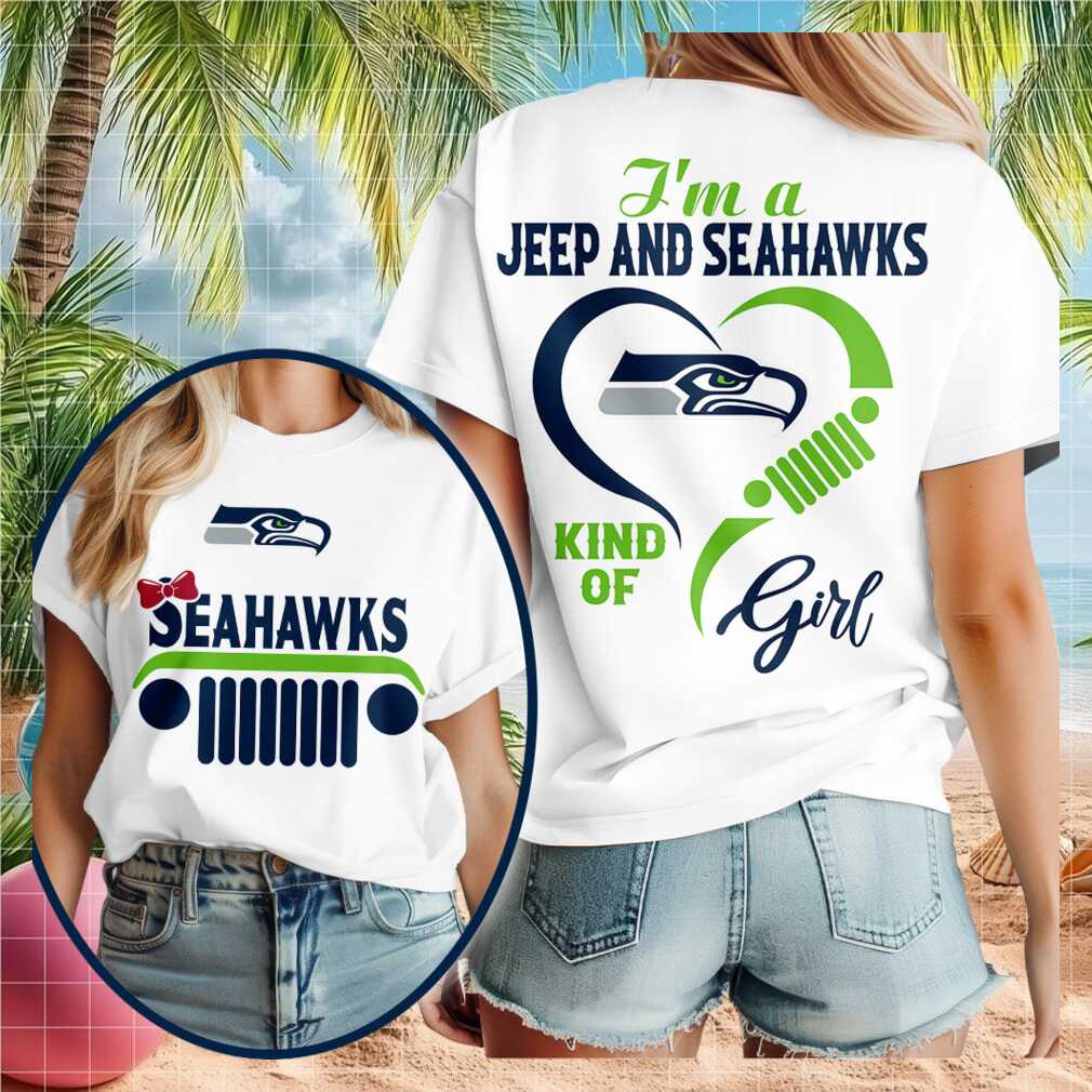 Seattle Football Jeep Heartbeat Design Shirt