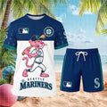 Seattle Mariners Pink Panther Baseball Shirt
