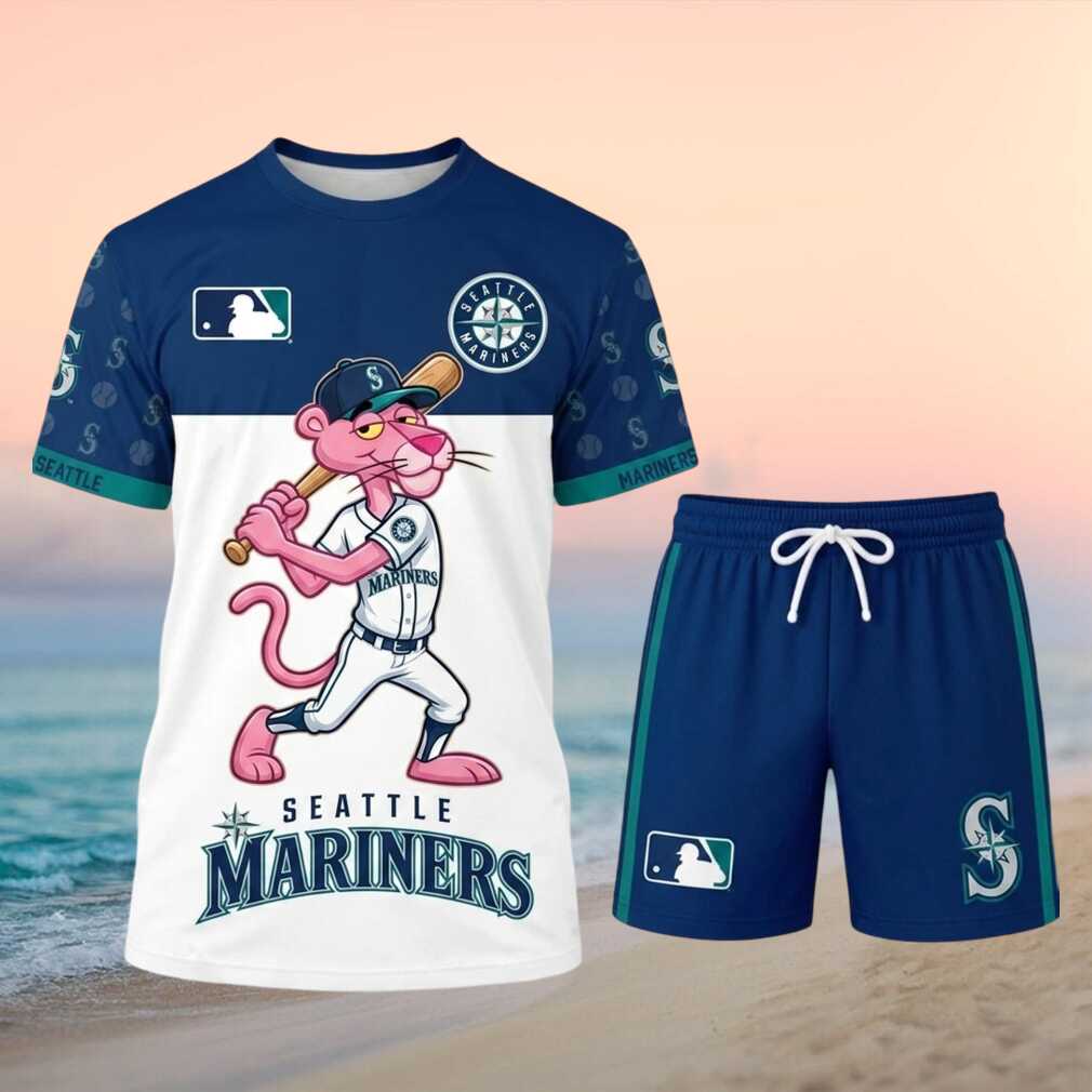 Seattle Mariners Pink Panther Baseball Shirt