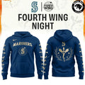 Seattle Mariners x Fourth Wing Night Limited Hoodie