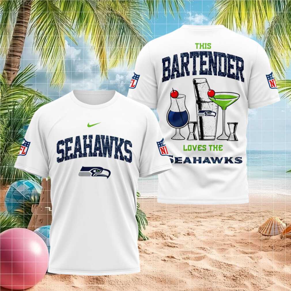 Seattle Seahawks Bartender Cocktail Game Day Fan Shirt - Limotees LLC