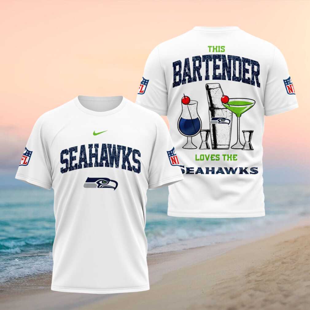 Seattle Seahawks Bartender Cocktail Game Day Fan Shirt - Limotees LLC
