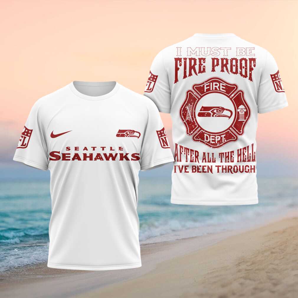Seattle Seahawks Firefighter Retro Fan Men Women Shirt