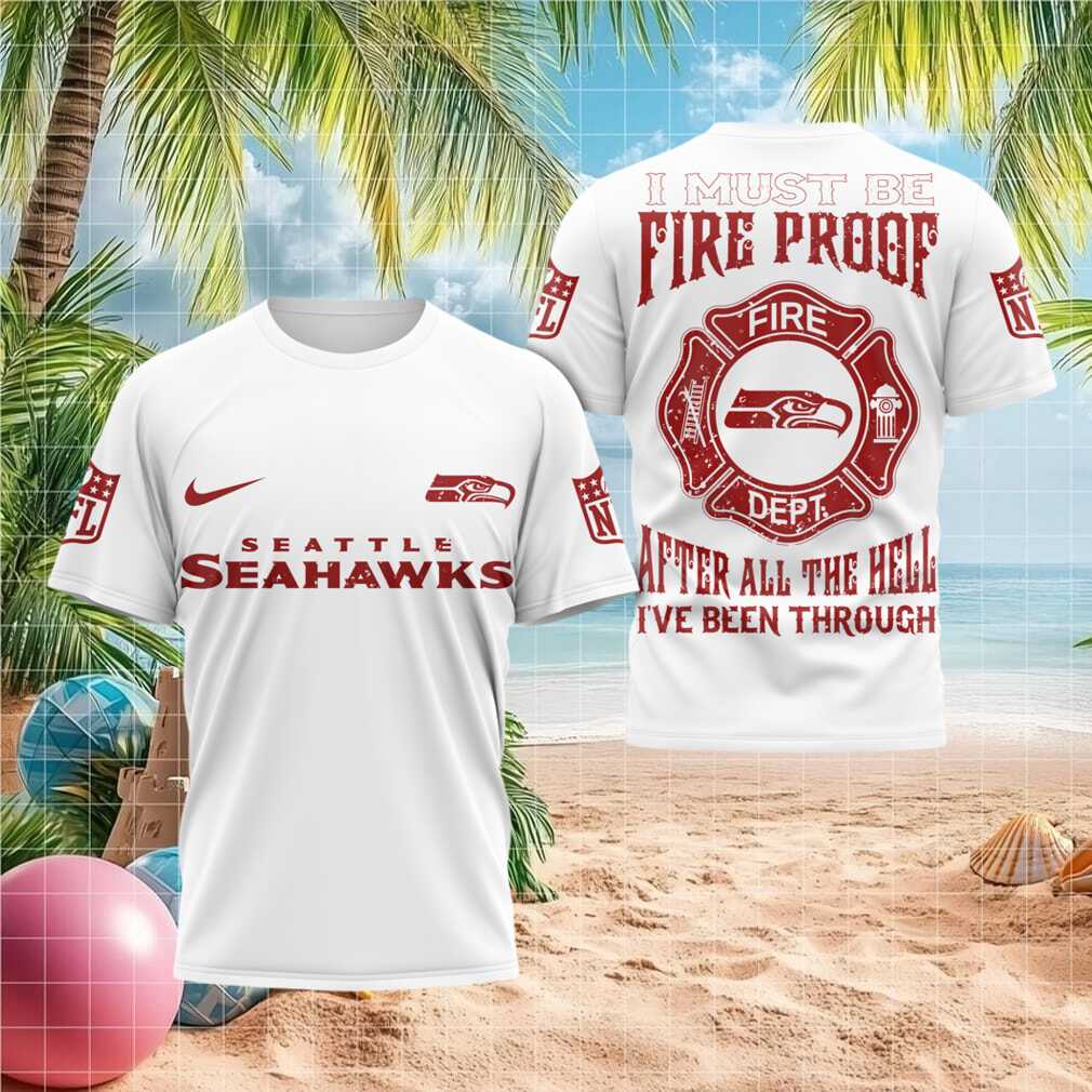Seattle Seahawks Firefighter Retro Fan Men Women Shirt