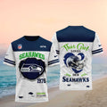 Seattle Seahawks Football 1976 Retro Women Girls Shirt