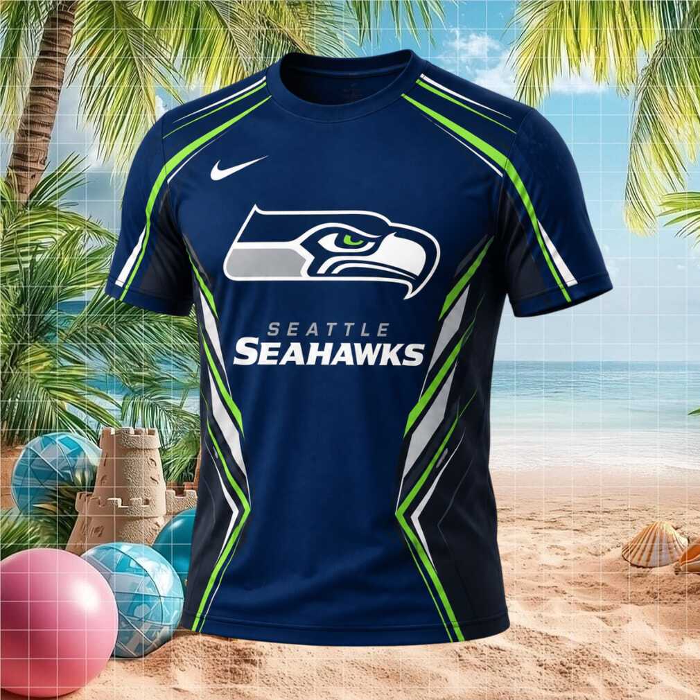 Seattle Seahawks Football Team Logo Athletic Shirt