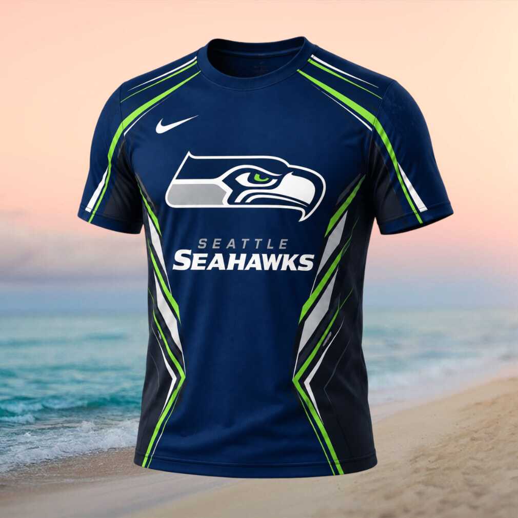 Seattle Seahawks Football Team Logo Athletic Shirt