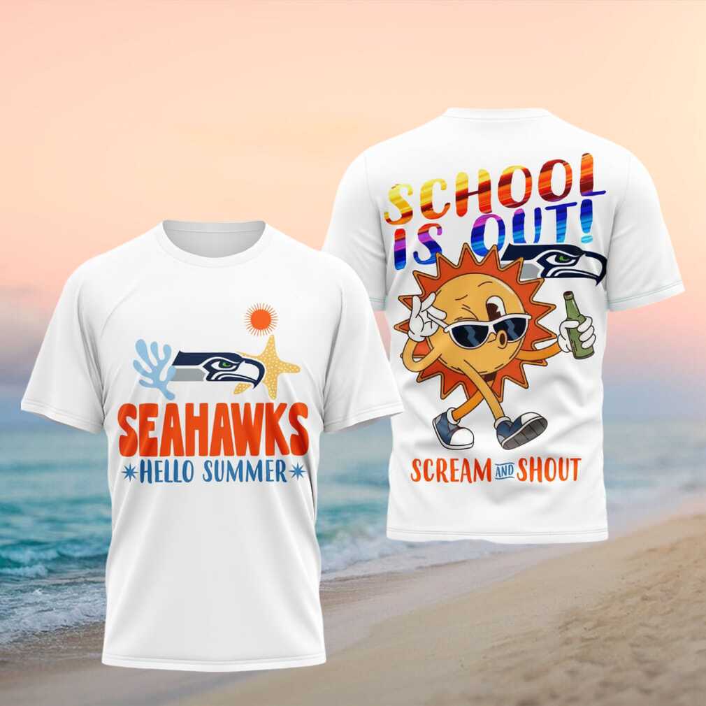 Seattle Seahawks Hello Summer Fan Shirt