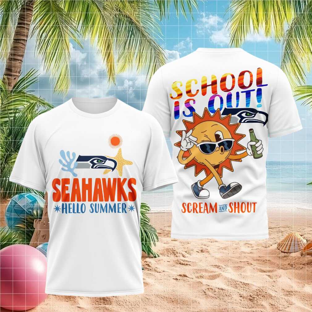 Seattle Seahawks Hello Summer Fan Shirt