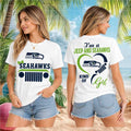 Seattle Seahawks Jeep Heartbeat Football Fan Shirt