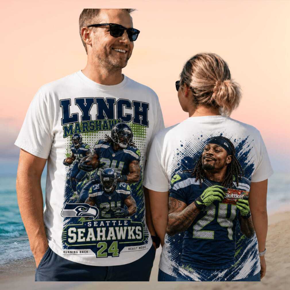 Seattle Seahawks Marshawn Lynch Beast Mode Football Shirt
