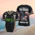 Seattle Seahawks Memorial Day Salute To Service Camo Shirt