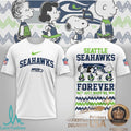 Seattle Seahawks Peanuts Snoopy Forever Not Just When We Win T Shirt - Limotees LLC