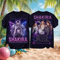 Shakira Las Mujeres Ya No Lloran World Tour 2026 Concert Women Shirt - Limotees LLC