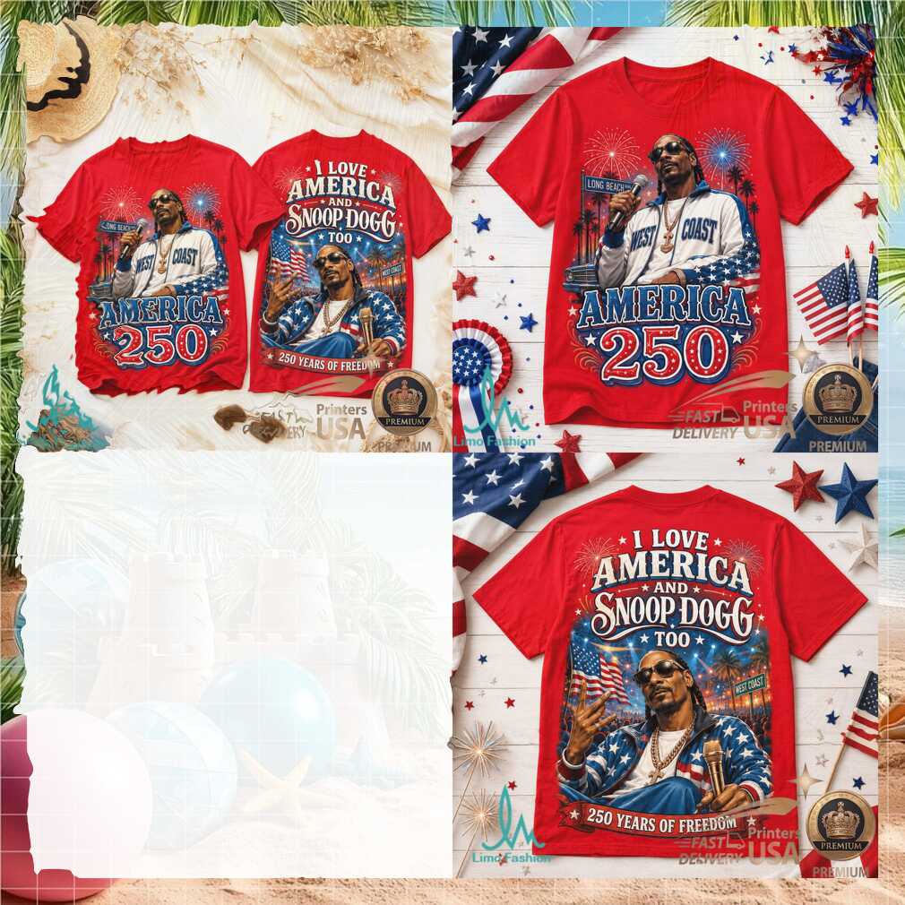 Snoop Dogg America 250 Years Of Freedom West Coast Patriotic Shirt - Limotees LLC
