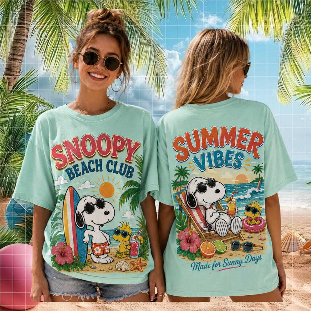 Snoopy Beach Club Summer Vibes Vintage 2026 Retro Summer Holiday Gift For Men Women Shirt - Limotees LLC