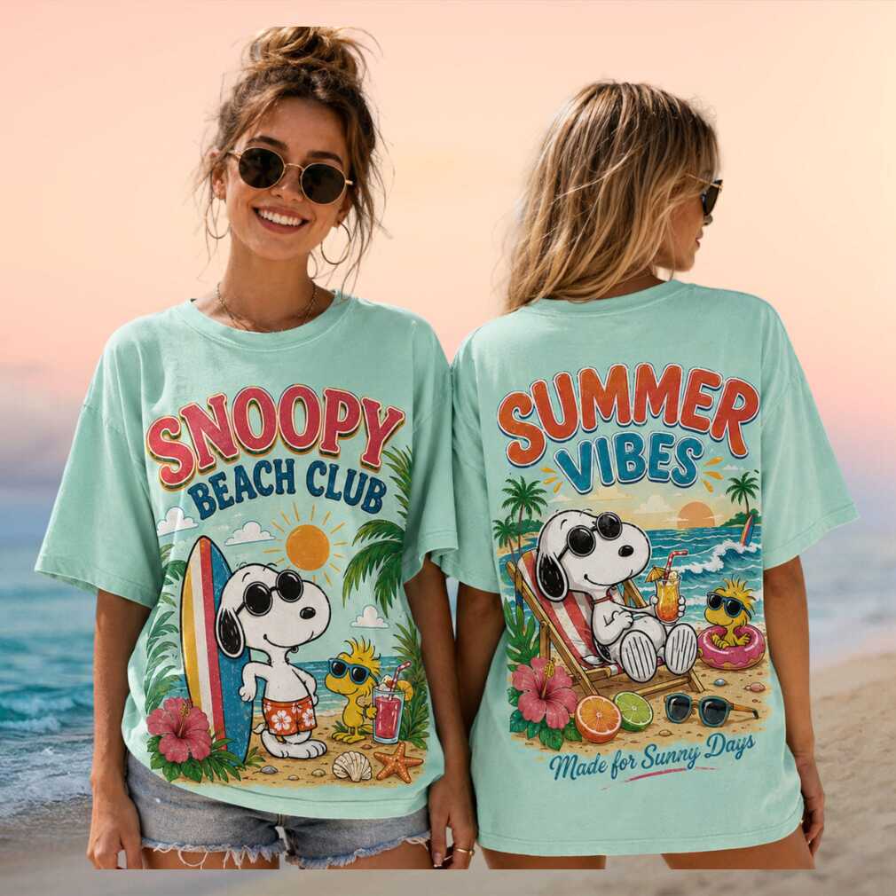 Snoopy Beach Club Summer Vibes Vintage 2026 Retro Summer Holiday Gift For Men Women Shirt - Limotees LLC