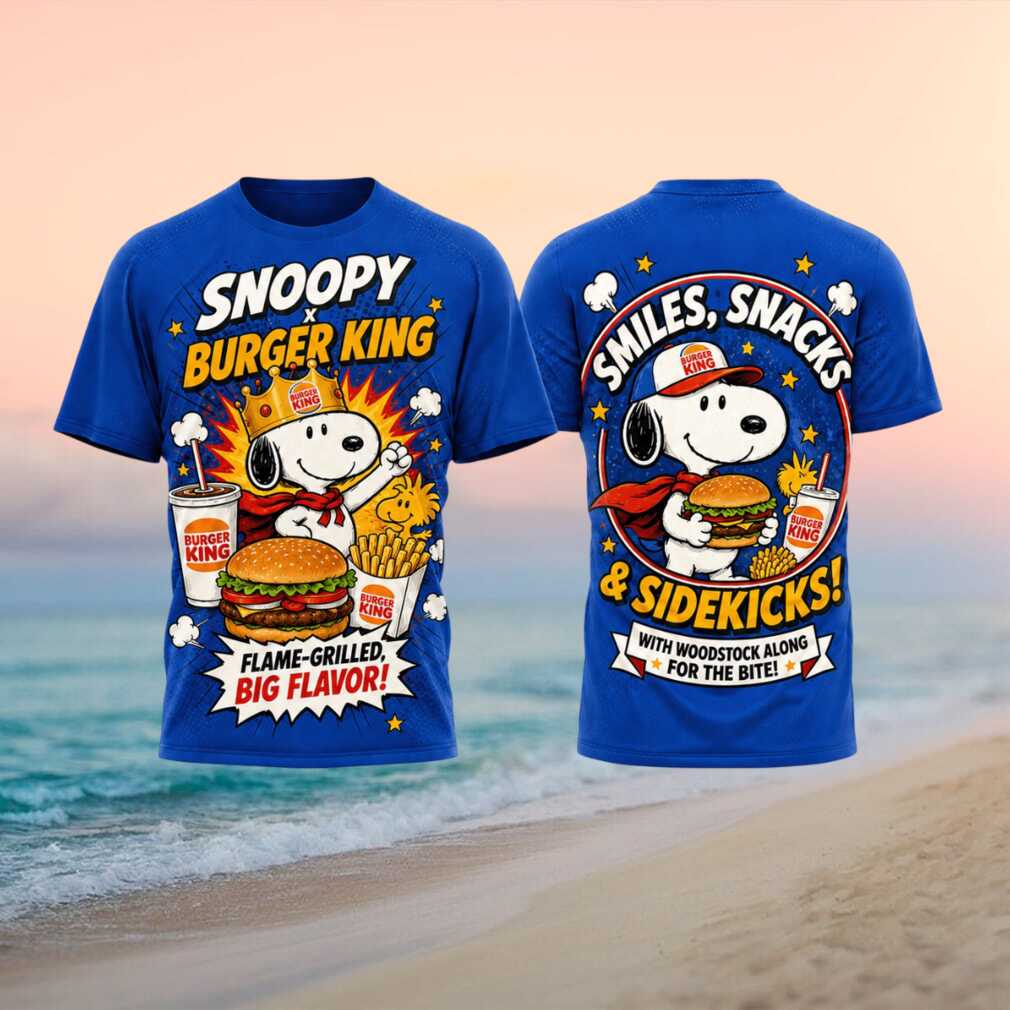 Snoopy Burger King Flame Grilled Big Flavor Shirt