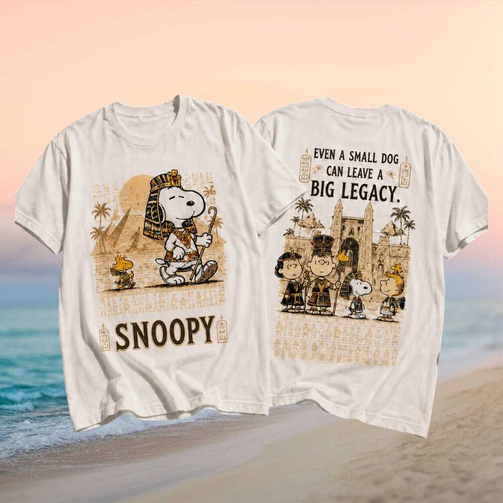 Snoopy Egyptian Pharaoh Ancient Legacy Gift For Shirt