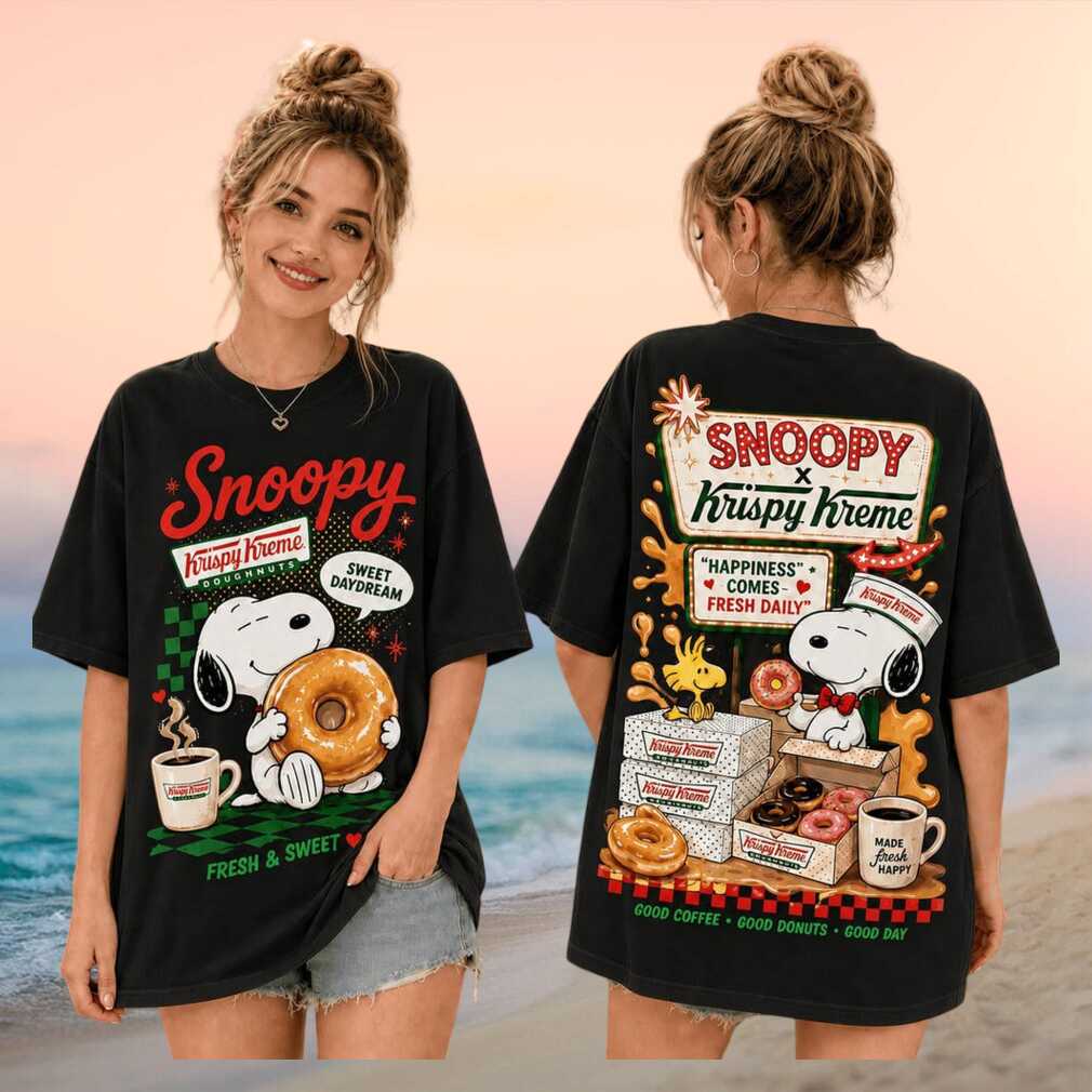 Snoopy Krispy Kreme Donuts Sweet Daydream Shirt