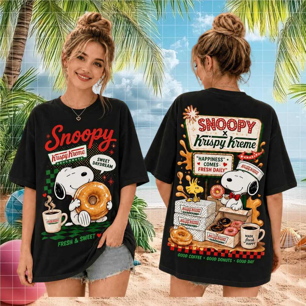 Snoopy Krispy Kreme Donuts Sweet Daydream Shirt
