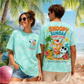 Snoopy Sundae Coast Club Dairy Queen Retro Tropical Summer Vacation Beach Men Women Shirt - Limotees LLC