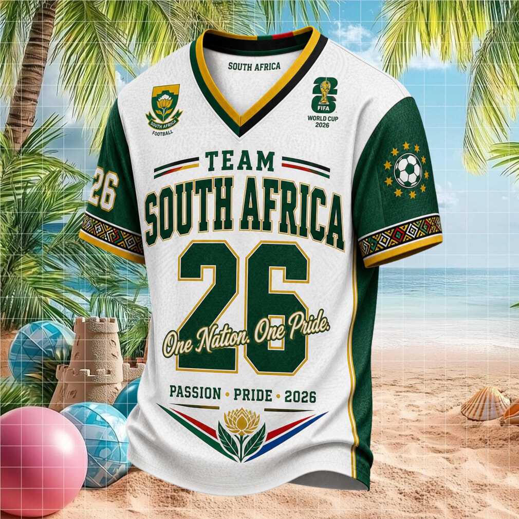 South Africa Soccer Fan Shirt 2026 World Cup Sports Shirt - Limotees LLC