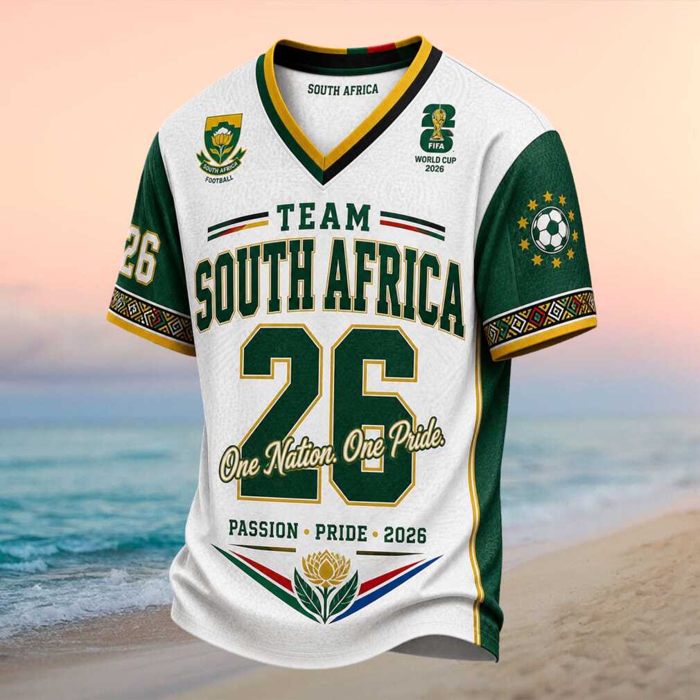 South Africa Soccer Fan Shirt 2026 World Cup Sports Shirt - Limotees LLC