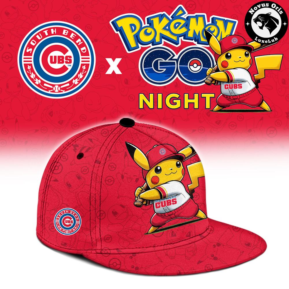 South Bend Cubs x Pokemon GO Night Limited Edition Baseball Jersey
