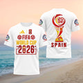 Spain 2026 FIFA World Cup National Team Soccer Tournament Fan Sport Shirt - Limotees LLC