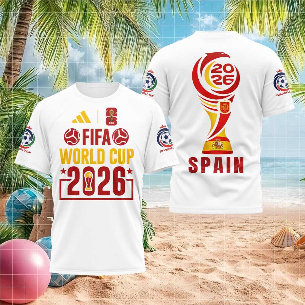 Spain 2026 FIFA World Cup National Team Soccer Tournament Fan Sport Shirt - Limotees LLC