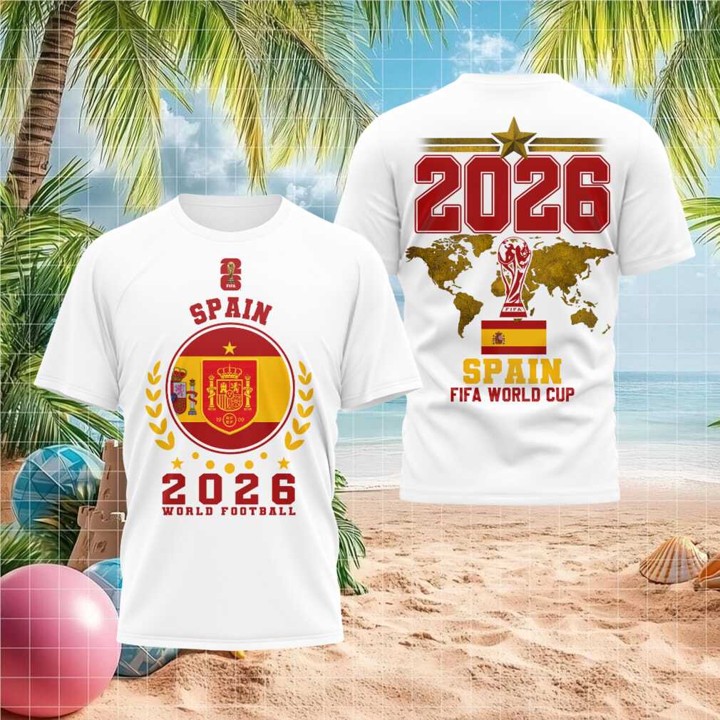 Spain FIFA World Cup 2026 National Team Soccer Fan Sport Performance Shirt - Limotees LLC