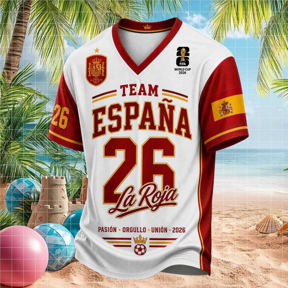 Spain Soccer Fan Shirt 2026 World Cup Graphic Shirt - Limotees LLC