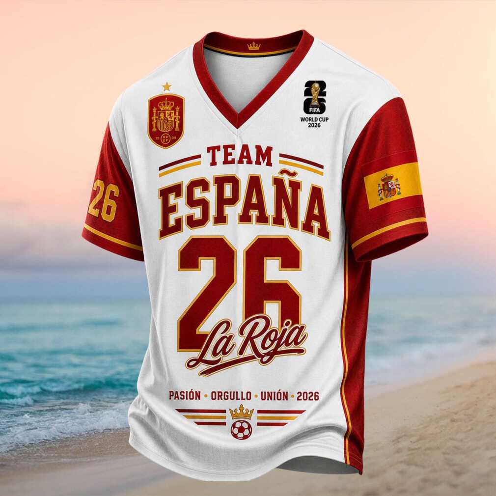 Spain Soccer Fan Shirt 2026 World Cup Graphic Shirt - Limotees LLC