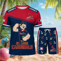St. Louis Cardinals Popeye Baseball Sport Shirt