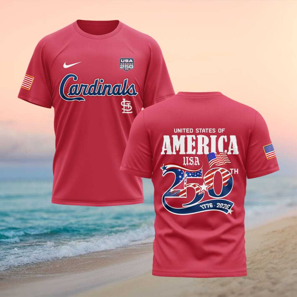 St. Louis Cardinals USA 250th Anniversary 1776 2026 Retro Men Women Shirt