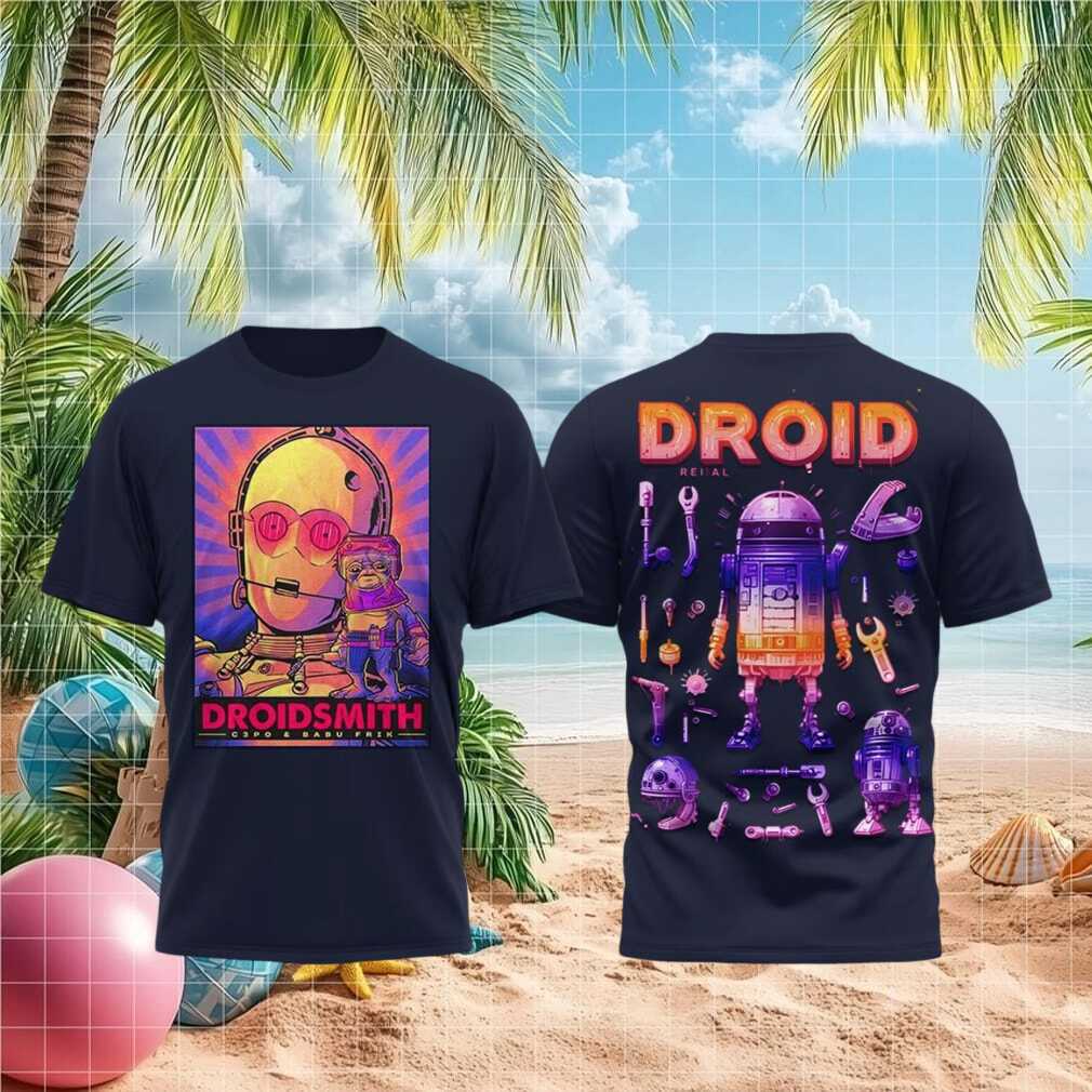 Star Wars C3PO Babu Frik Droidsmith Graphic Shirt - Limotees LLC