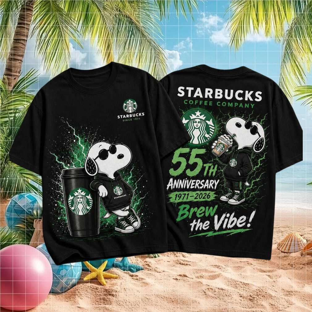 Starbucks 55th Anniversary Brew The Vibe T Shirt
