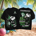 Starbucks 55th Anniversary Brew The Vibe T Shirt