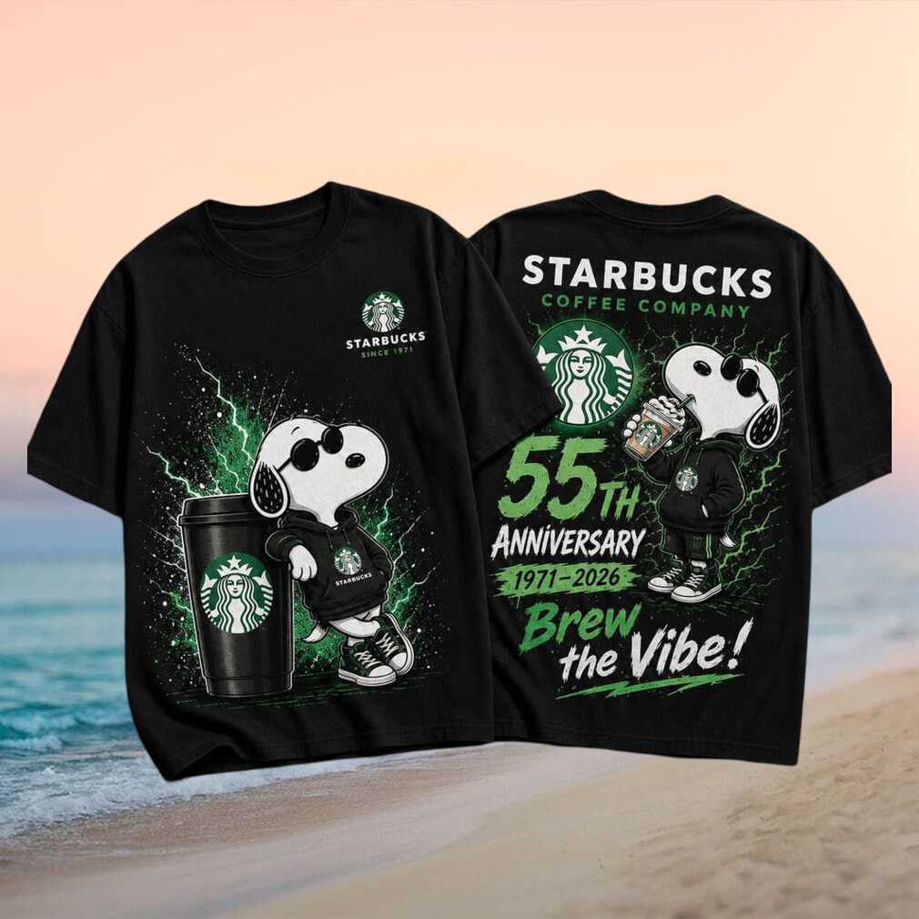 Starbucks 55th Anniversary Brew The Vibe T Shirt