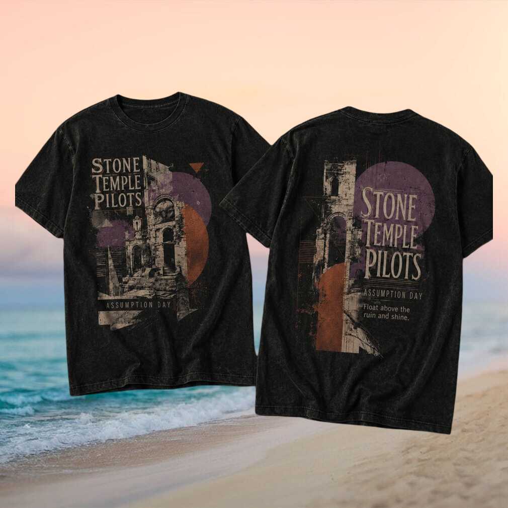 Stone Temple Pilots Assumption Day Tour Retro Style Men Women Grunge Rock Band Shirt